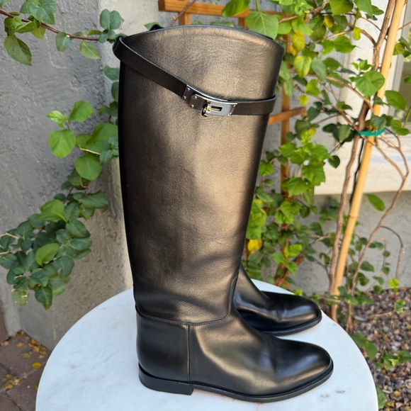 SOLD Hermes Leather Tall Jumping Kelly Riding Boots - Picture 6 of 16